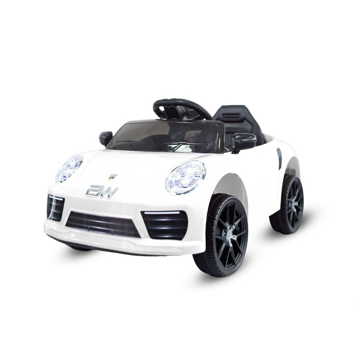 PRINSEL - Carro Electrico Niño Montable Spider Blanco 6V Prinsel