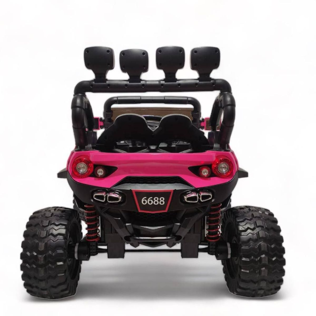 BRITOCHET - Carro Eléctrico Niño 4X4 Ll/Gomas USB C/Remoto 1 a 8 Años