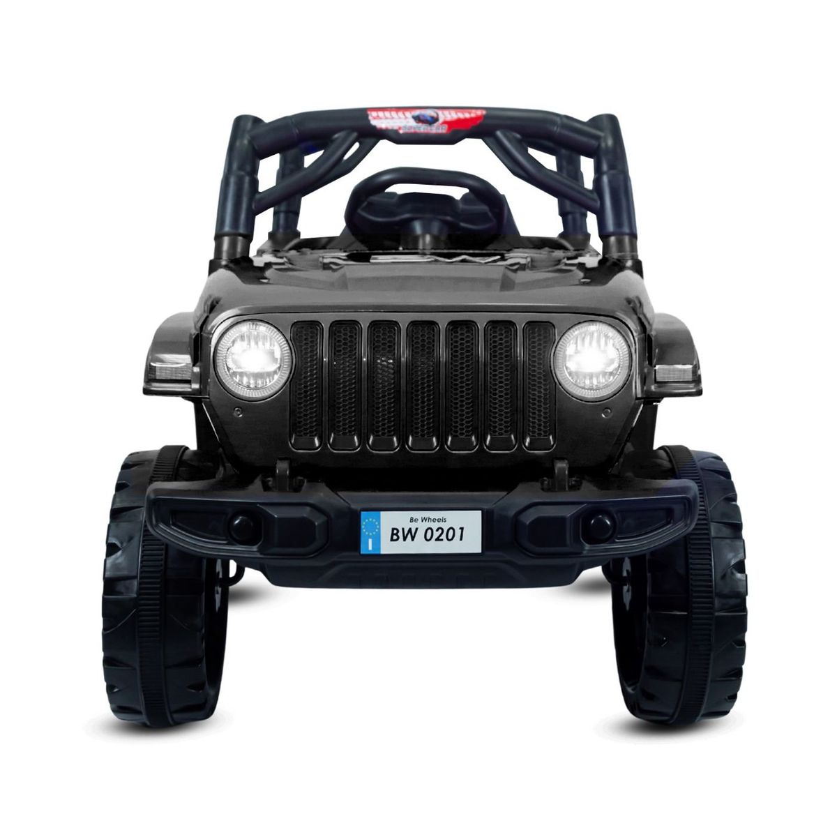 PRINSEL - Carro Electrico Niño Montable Cherokee Negro 12V