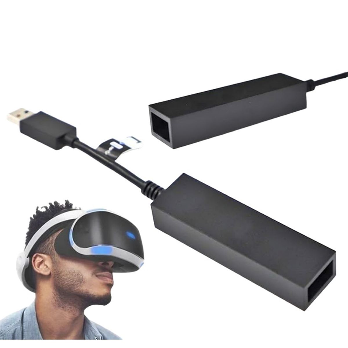 GENERICO - Adaptador De Cámara Ps4 Para Psvr En Ps5 Playstation 5 Convertidor