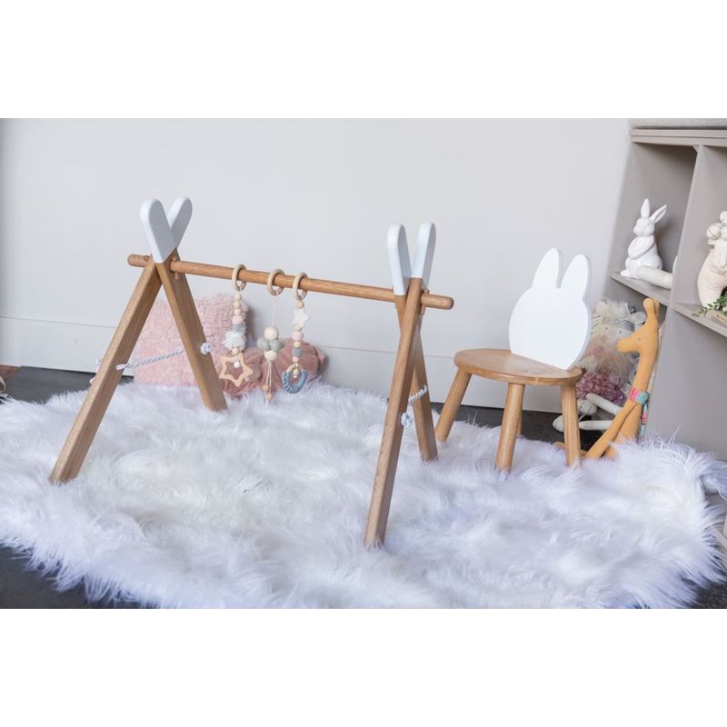 GENERICO - SUPI BABY GYM - GYMNASIO EN MADERA PARA BEBES