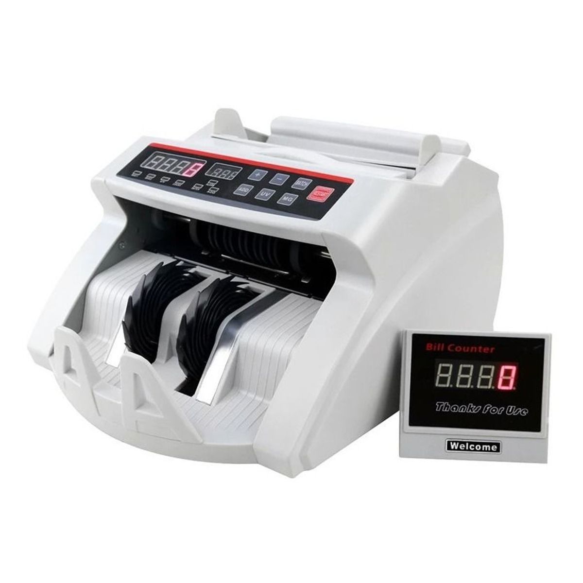 BILL COUNTER - Máquina Contadora Billetes Con Detector Billetes Falsos