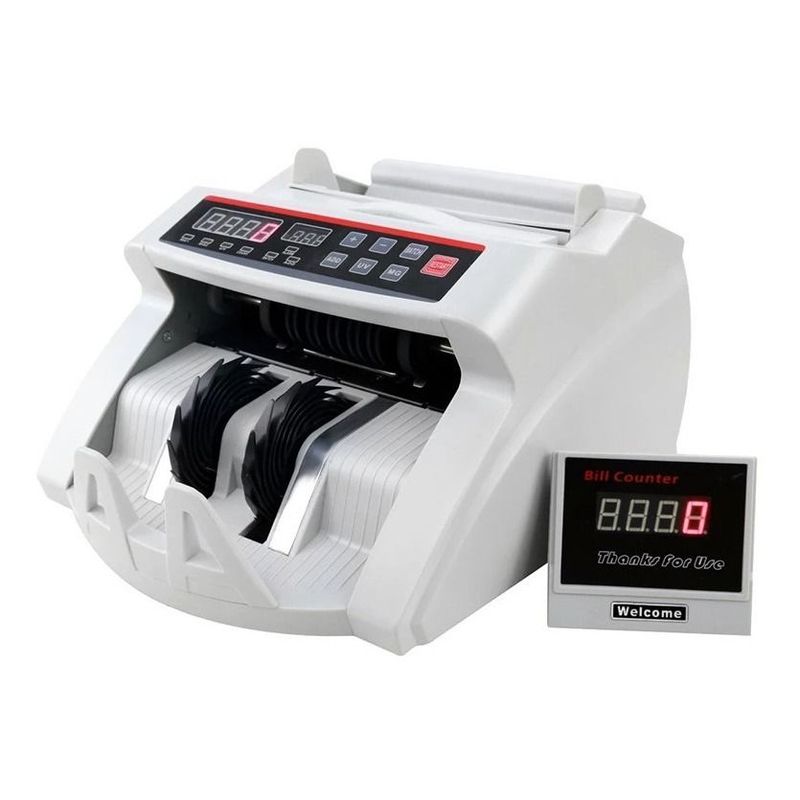 BILL COUNTER - Máquina Contadora Billetes Con Detector Billetes Falsos