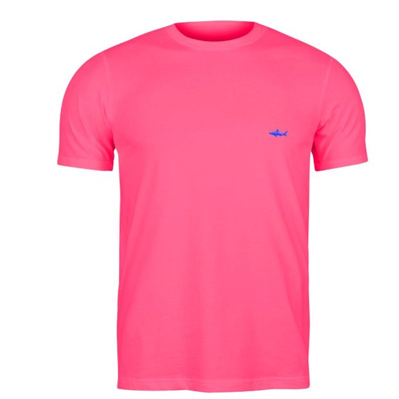 SALVADOR BEACHWEAR - Camiseta Salvadora Rosado Fluorescente