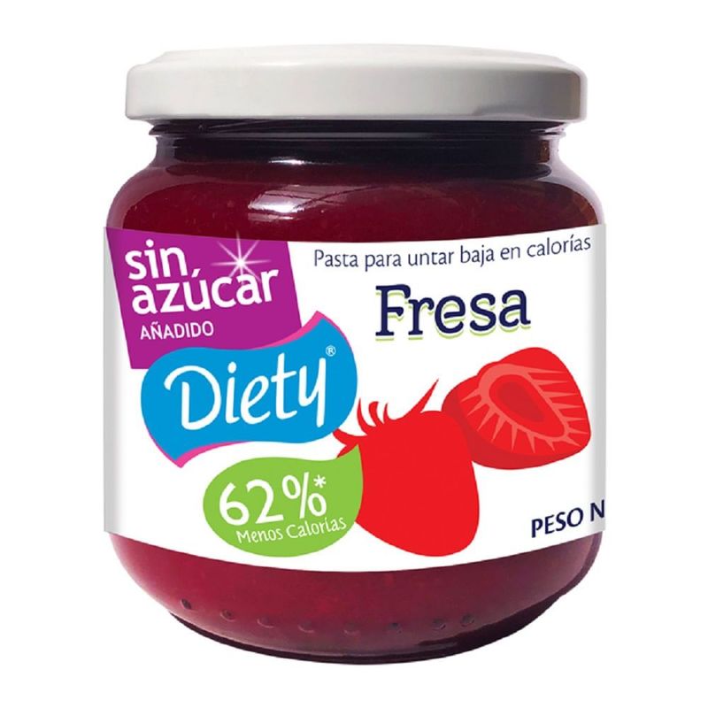DIETY - Mermelada Diety Fresa X 230G