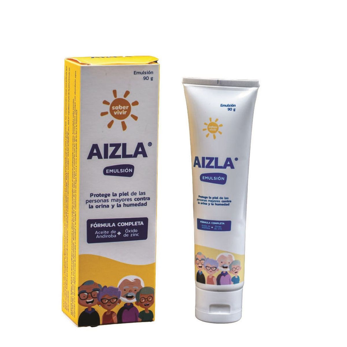 GENERICO - Crema Aizla Antipañalitis Mayores X 90G