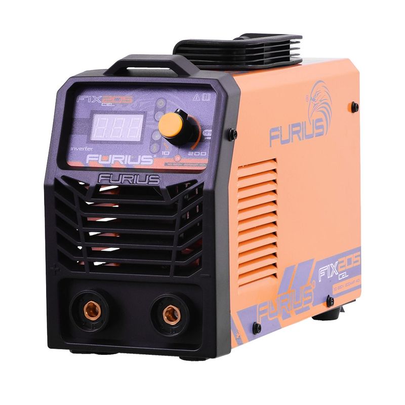 FURIUS - Soldador Inversor Furius 200A 110-220 Fix205 (Fw205Cel)