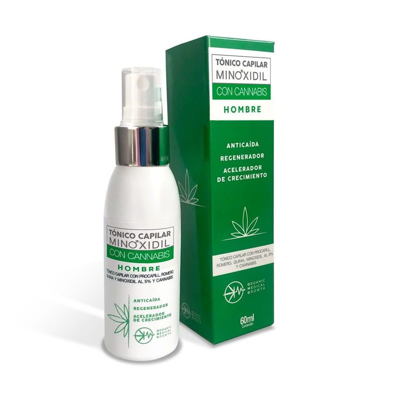 MK - Tonico Capilar Omg Hombre Minoxidil X 60Ml.---