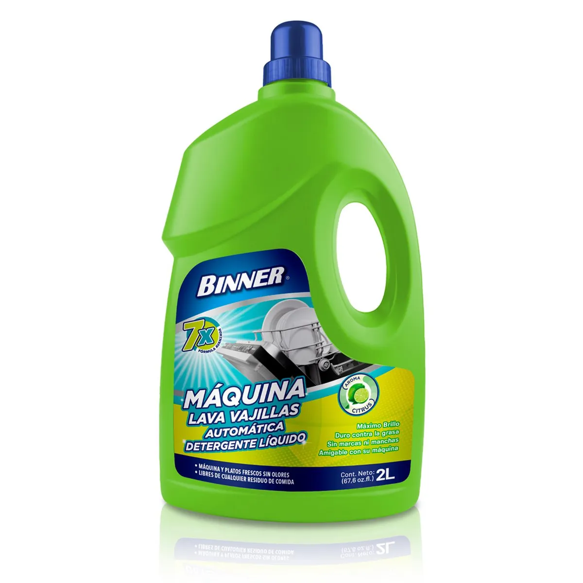 BINNER - Detergente Líquido BINNER para Máquinas Lavavajillas 2lt
