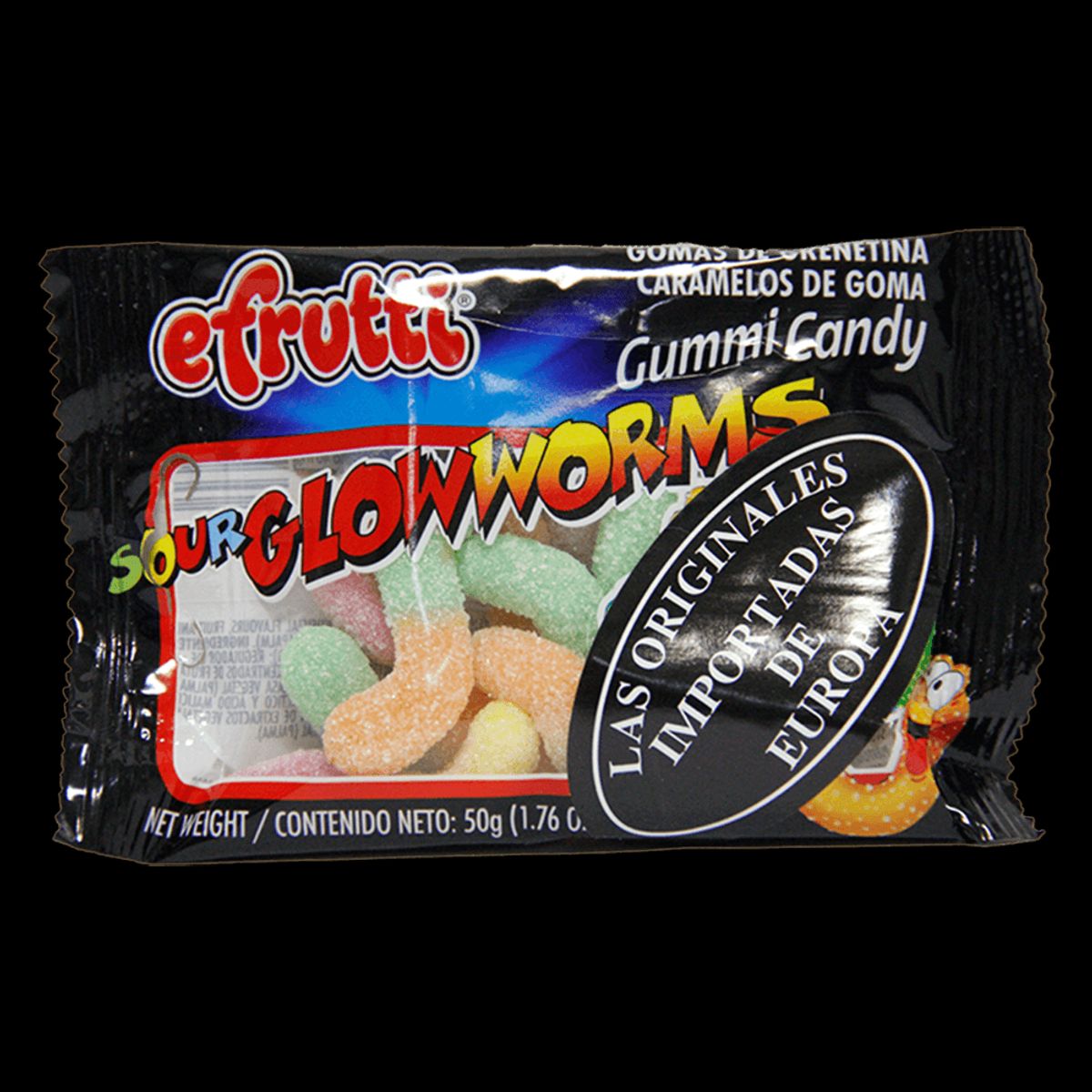 EFRUTTI - Gomas Sour Glowwor