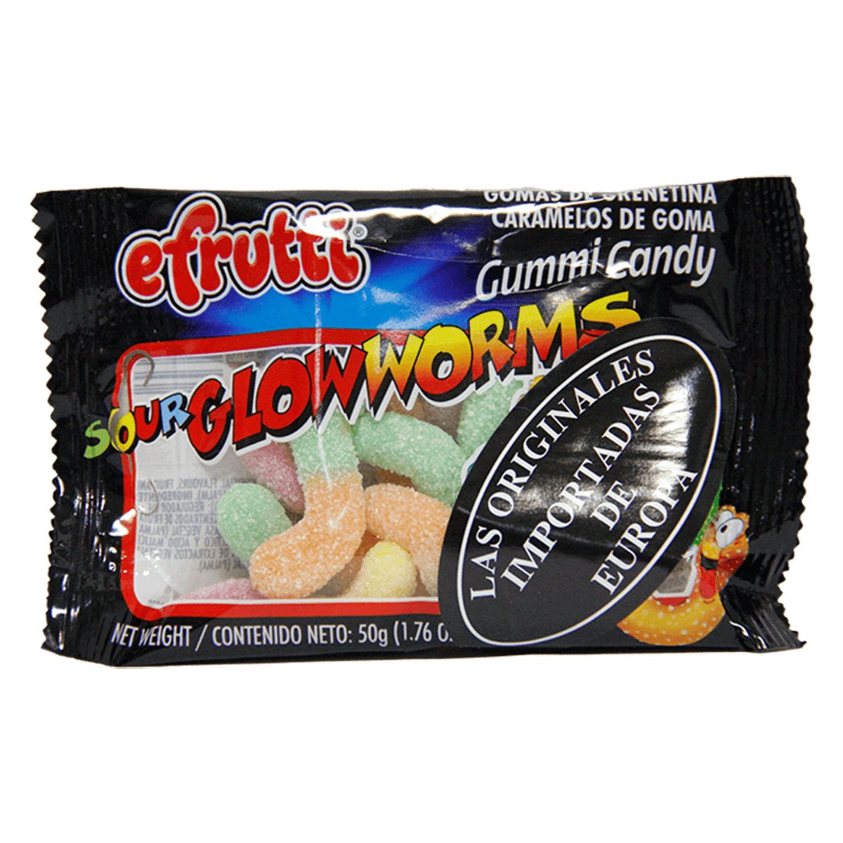 EFRUTTI - Gomas Sour Glowwor