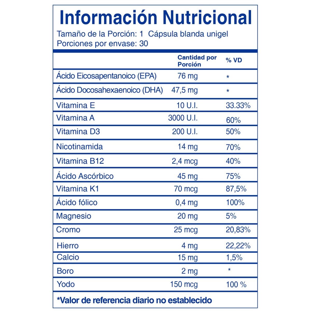 BENET - Multivitaminas Mujer Benet X 30 Capsulas