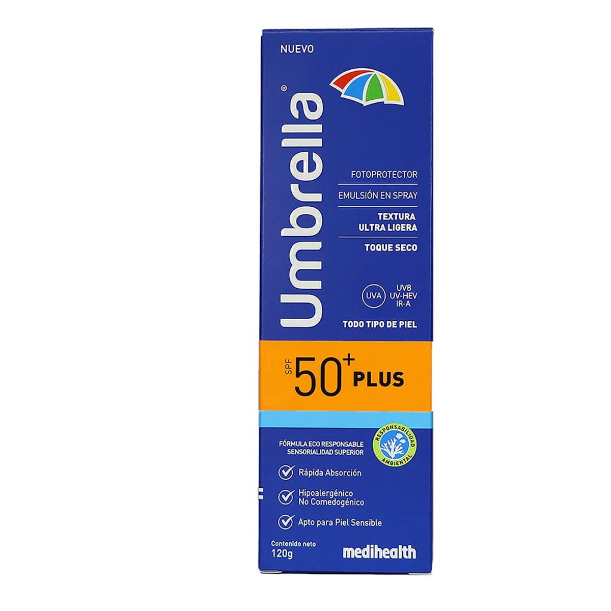 UMBRELLA - Protector Solar Umbrella Plus Fps50 Frasco X 120Grs