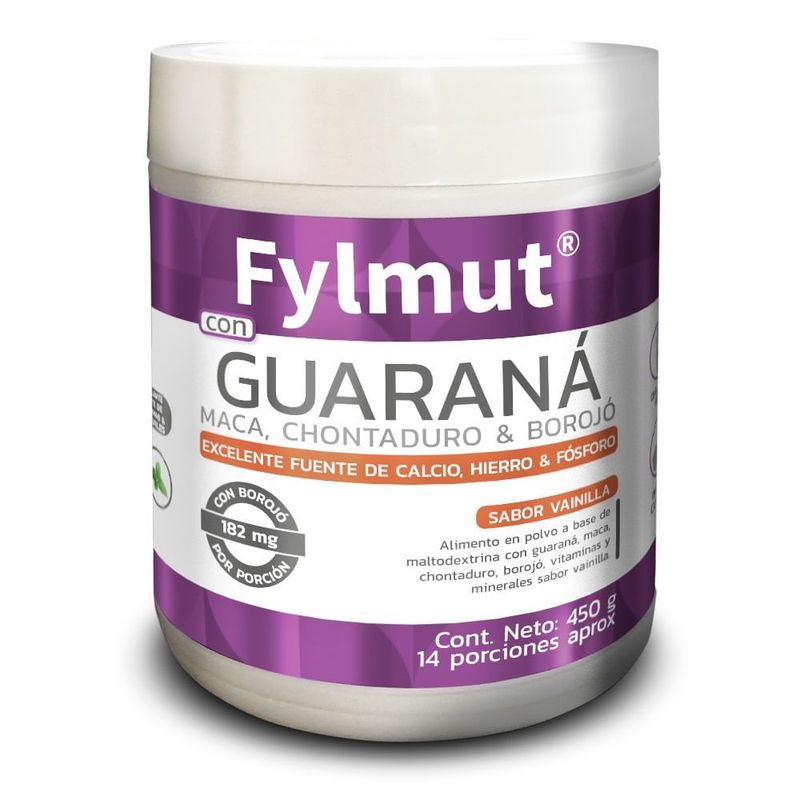 GENERICO - Guarana Fylmut Sabor Vainilla X 450g