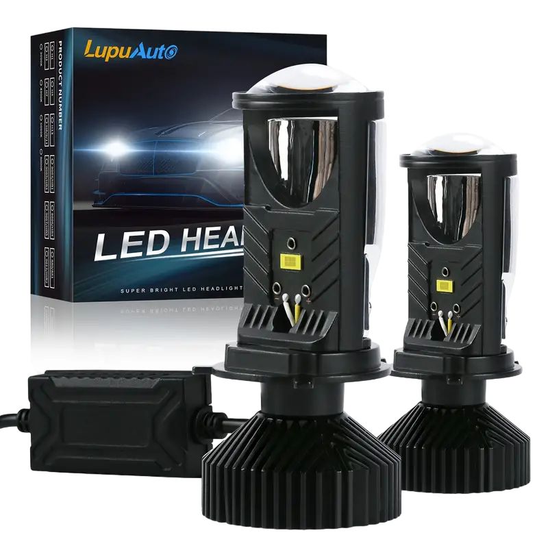 GENERICO - Par Bombillos Led H4 25000 Lumens Projector.