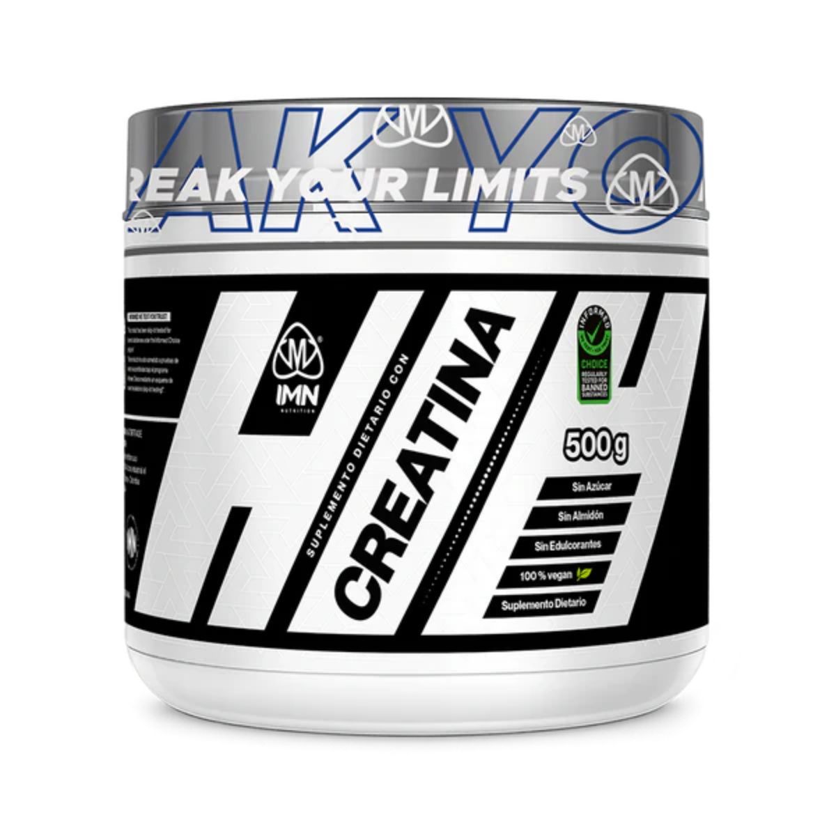 IMN - Creatina Monohidratada 500gr IMN 166 servicios