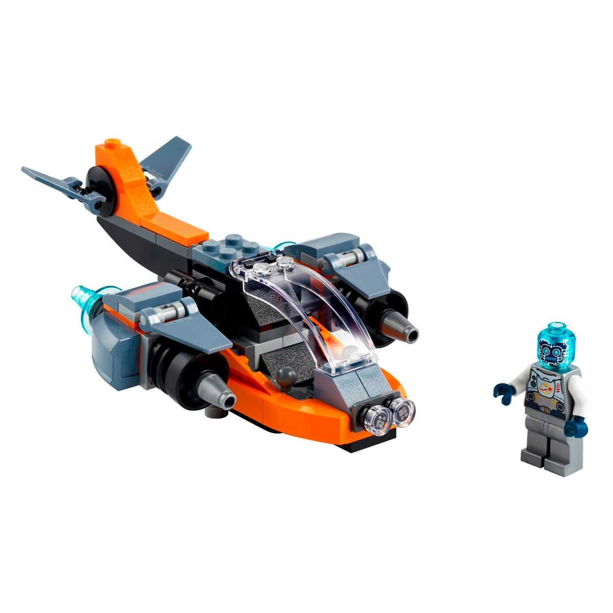 LEGO - Lego Creator 3 en 1 Ciberdrón