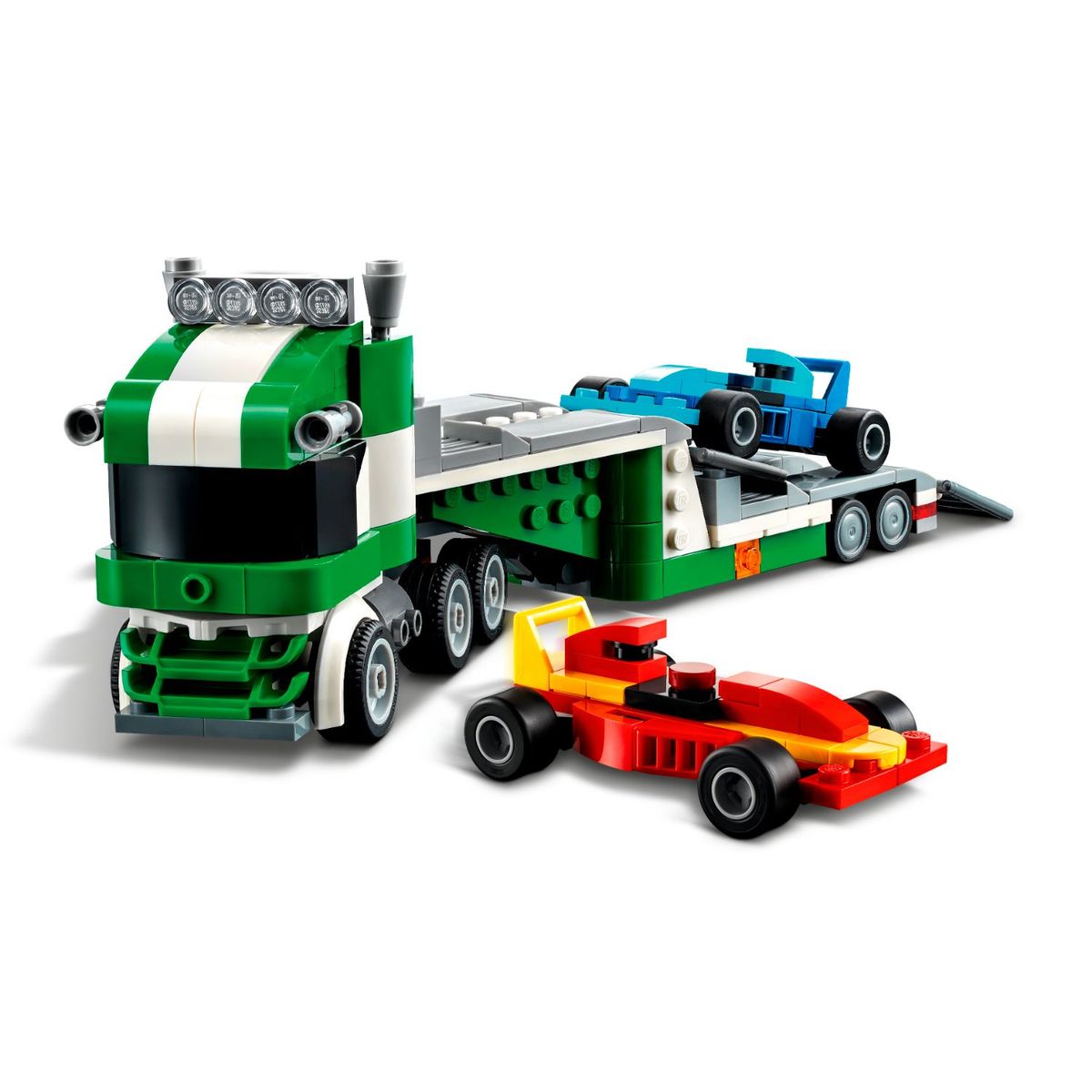 LEGO - Lego Creator 3 en 1 Transporte de Coches de Carreras