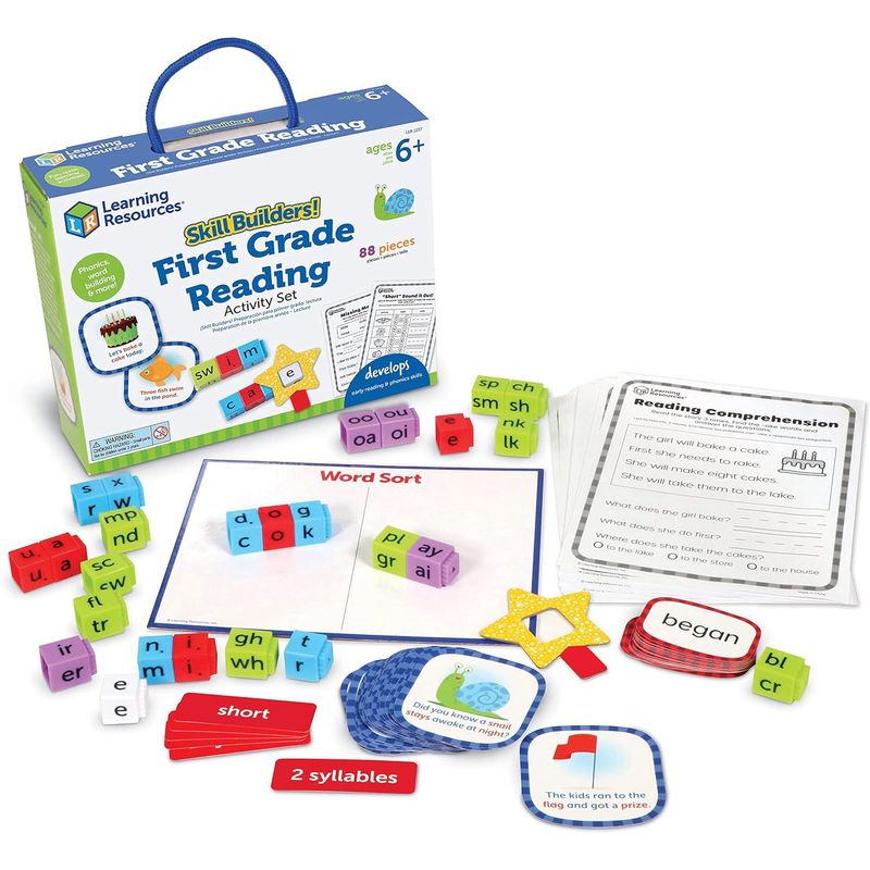 LEARNING RESOURCES - Juego Didáctico Habilidades De Lectura En Inglés Niños Niñas