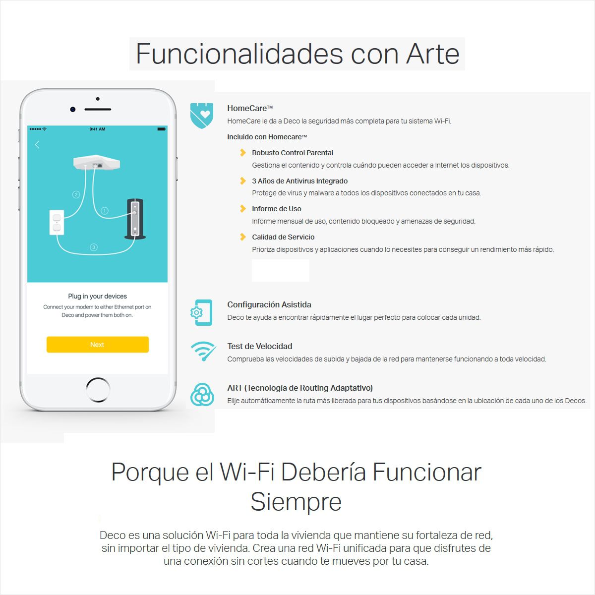 TP LINK - Sistema WiFi para todo el Hogar TP-Link Deco M5 2-Pack