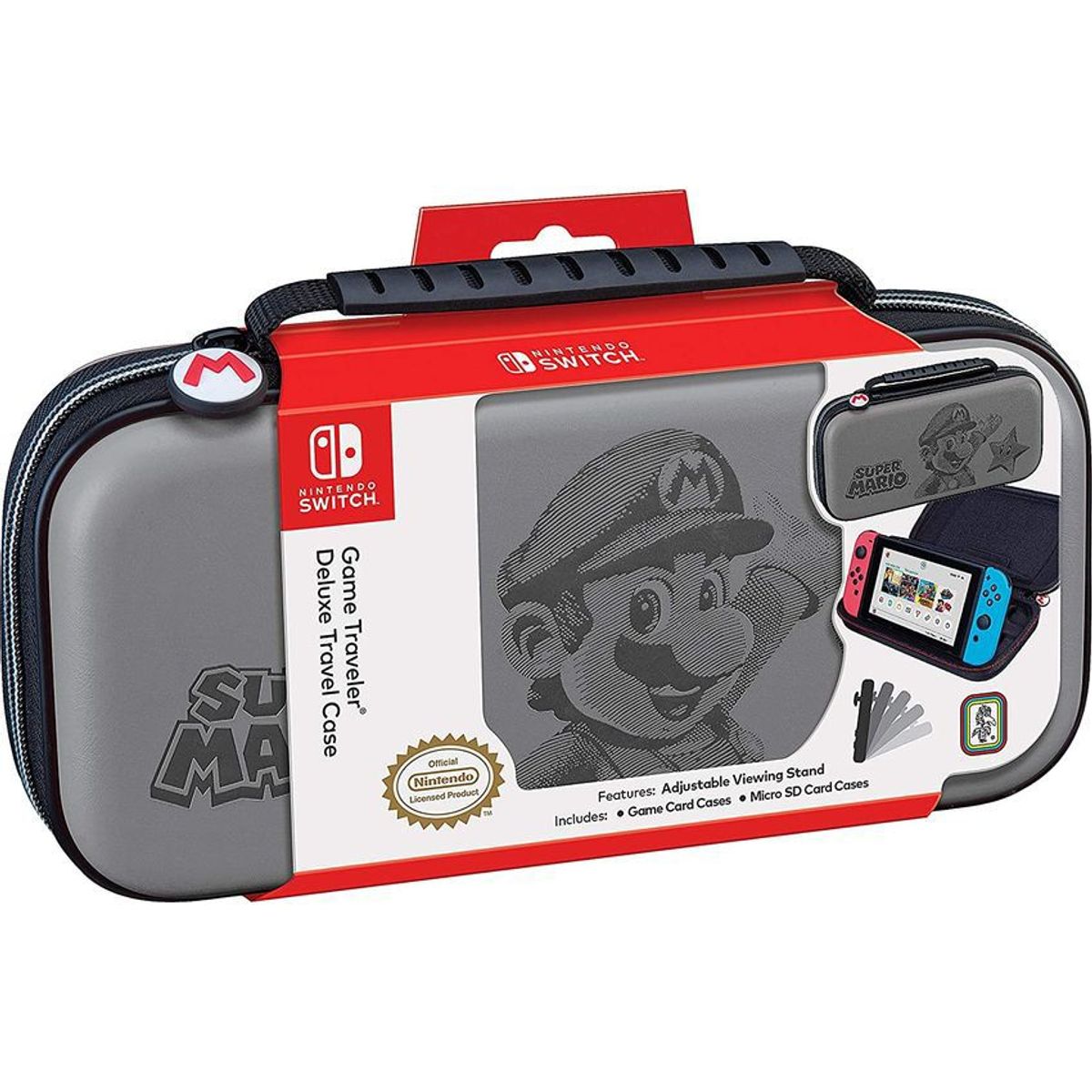 NINTENDO - Estuche viajero super mario - nintendo switch