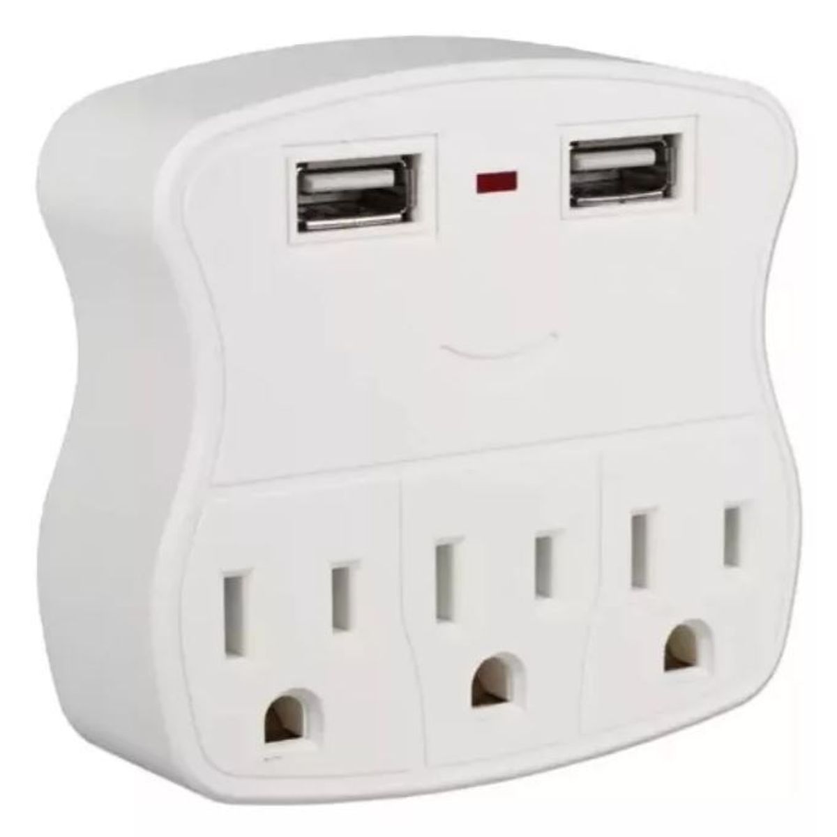 SHEN HUANG - Enchufe Multiplicador De Tomas Corriente Puerto Usb Brickell