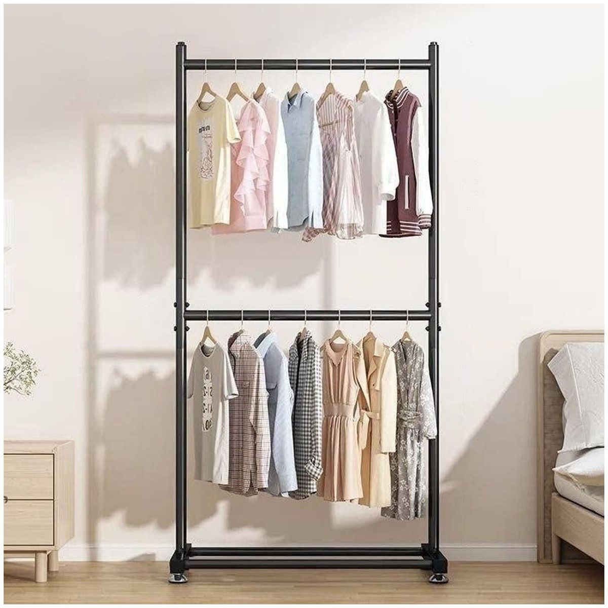 ONE PIXEL - Organizador Perchero Sencillo Para Dormitorio Resistente