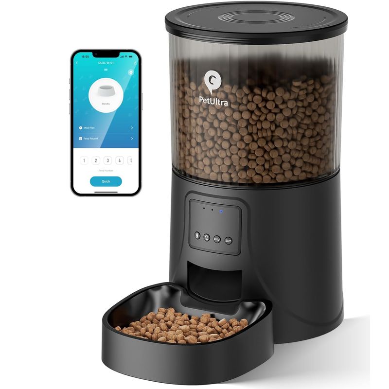 PET GENIUS - Comedero Automático para Mascotas Inteligente Bluetooth