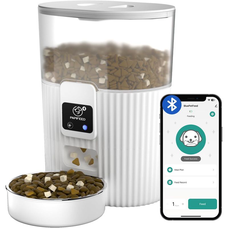 PET GENIUS - Comedero Automático para Mascotas Inteligente Bluetooth