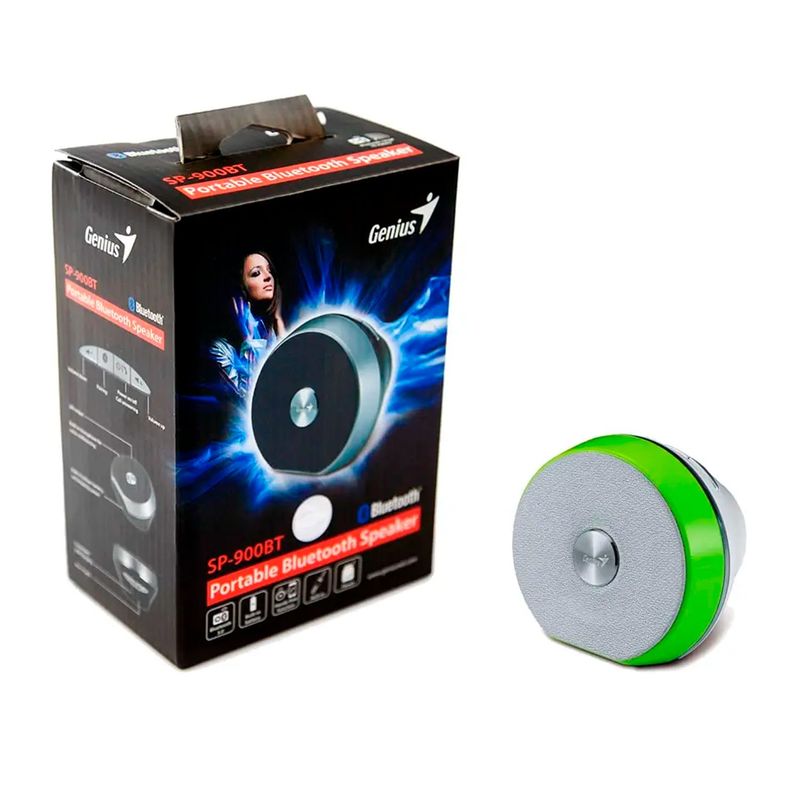 GENIUS - Parlante Genius Sp-900bt Portable Bluetooth