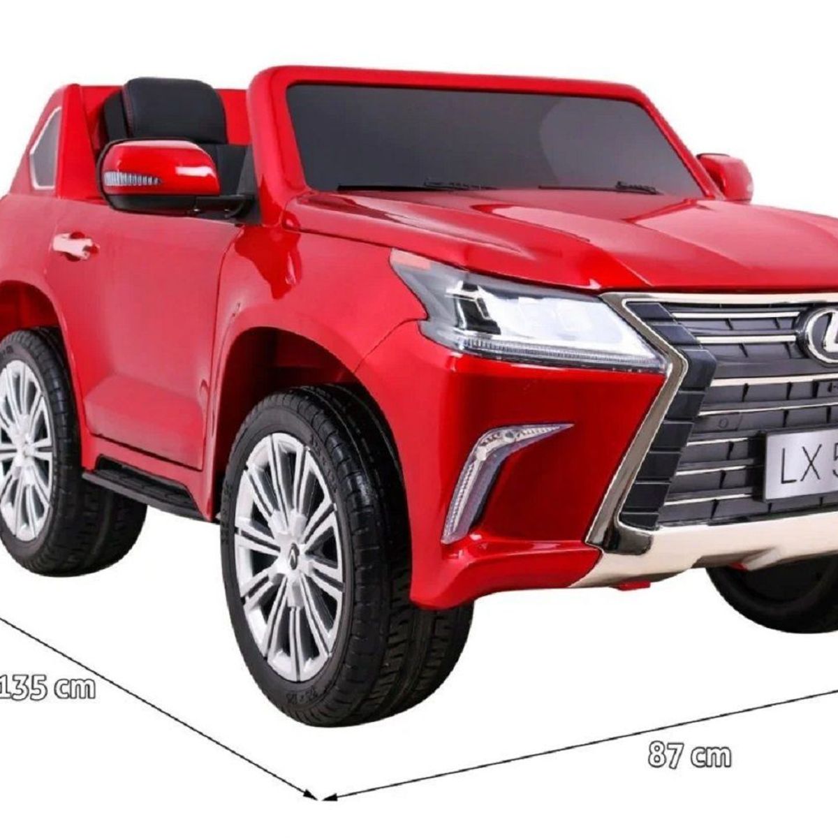 LEXUS - Carro Eléctrico Campero Paseador Montable 2 Sillas Lexus