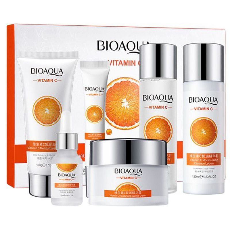 GENERICO - Bioaqua KIt Vitamina C Facial x 6 Antienvejecimiento