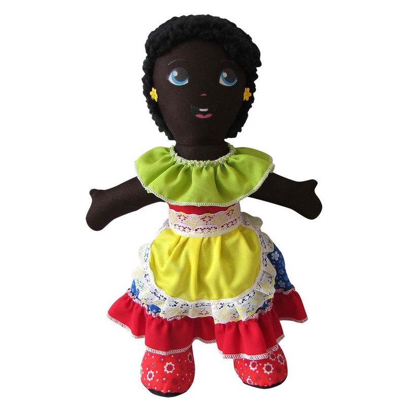 CELMAX - Muñeca de trapo cultura Palenquera para niños