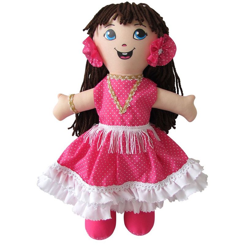 CELMAX - Muñeca de trapo cultura Gitana para niños