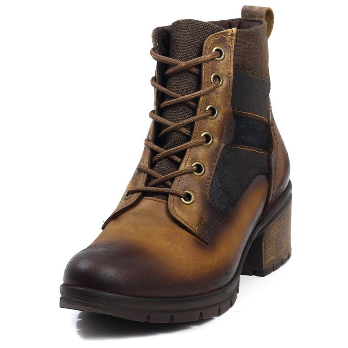 INCO - Bota Cuero Miel Mujer INCO Greta.