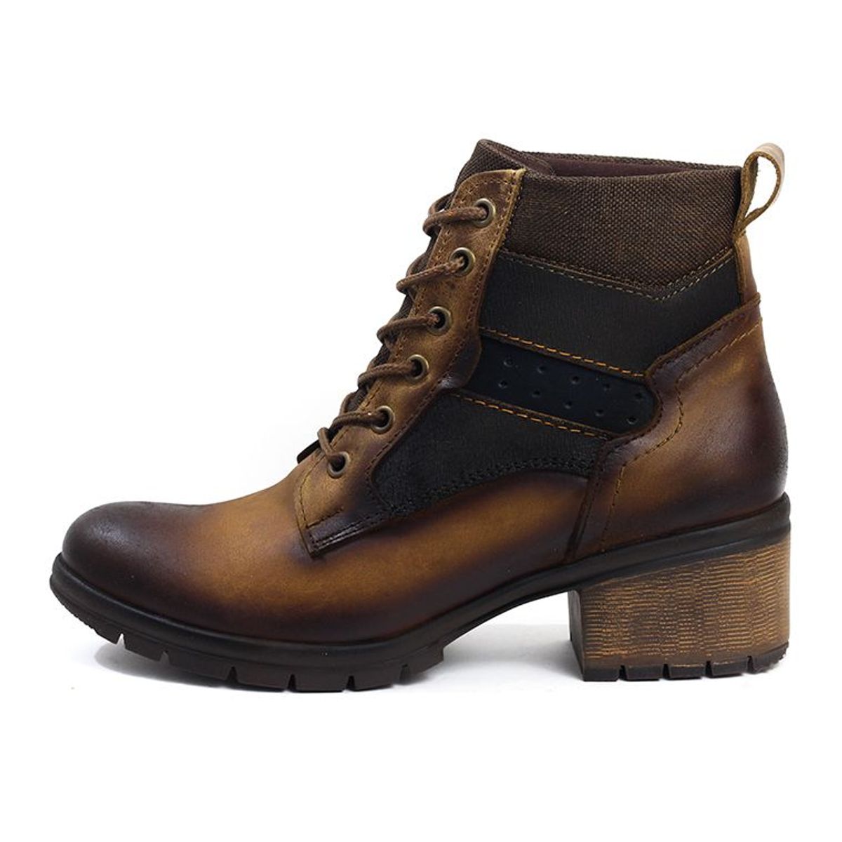 INCO - Bota Cuero Miel Mujer INCO Greta.