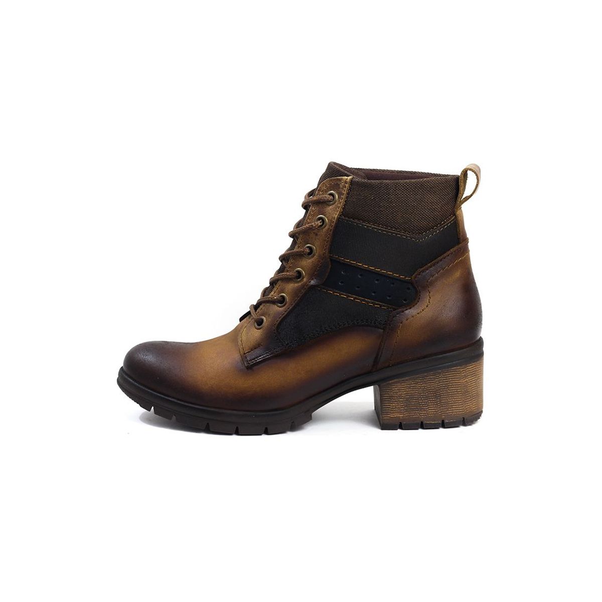 INCO - Bota Cuero Miel Mujer INCO Greta.