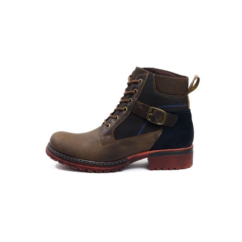 INCO - Bota Cuero Café Mujer INCO Mabel.