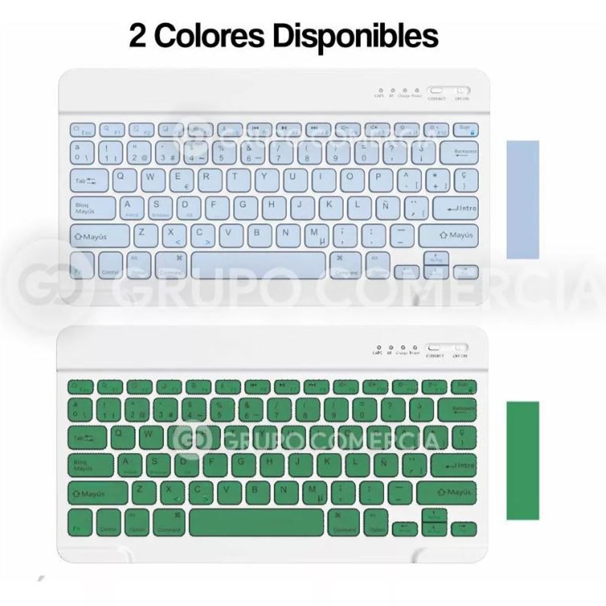 SHEN HUANG - Mini Teclado Bluetooth Recargable Para Tablet Pc Tv Celular