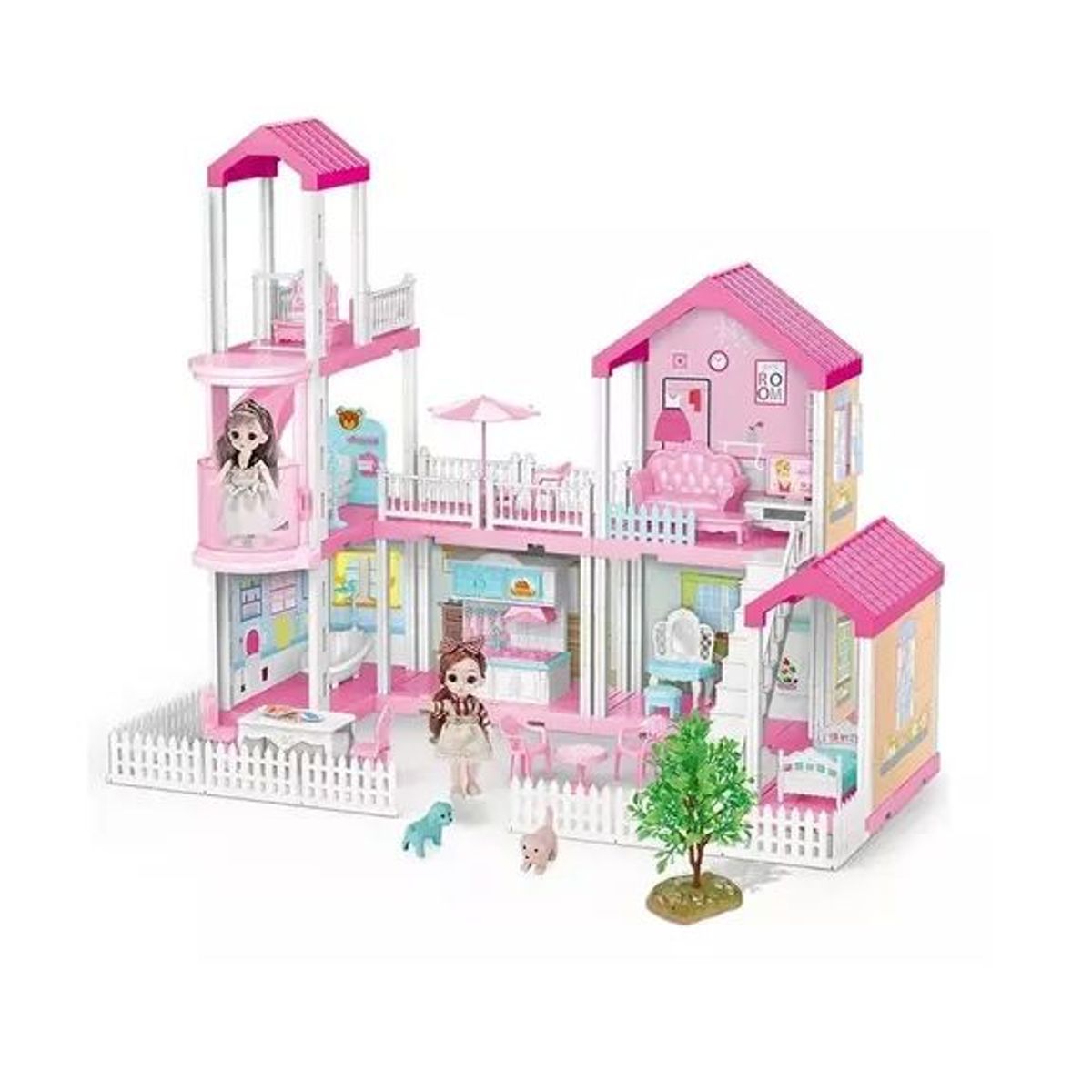 KIDSHOP - Casa De Muñecas Infantil Cocina Y Comedor Sorpresas 1261