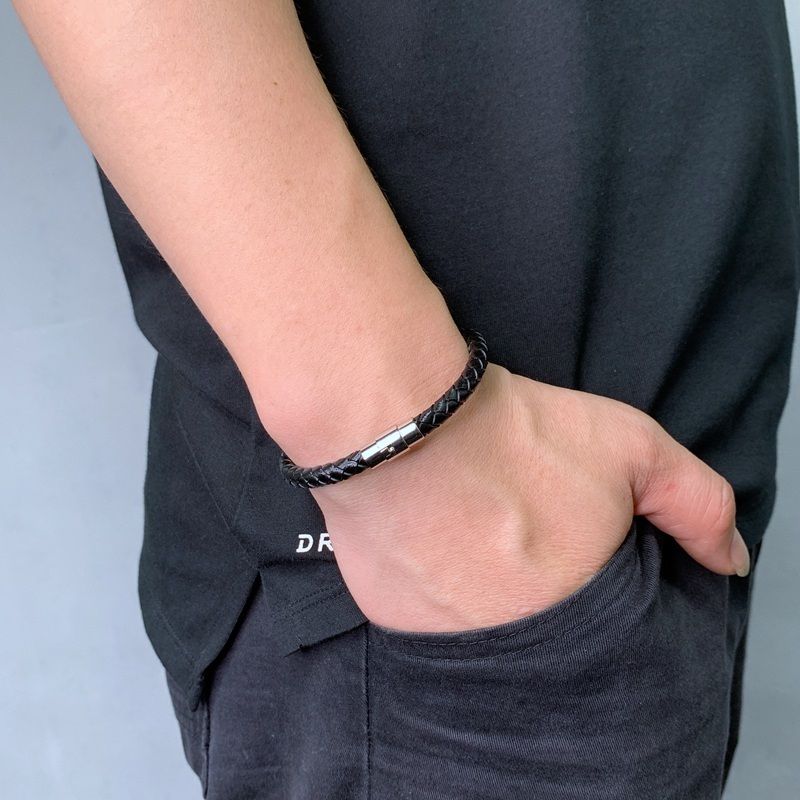 GENERICO - Manilla Pulsera Trenzada para Hombre y Mujer