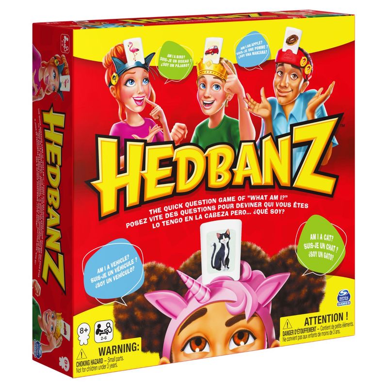 SPIN MASTER - Juego de Mesa Spin Master Hedbanz Renovado