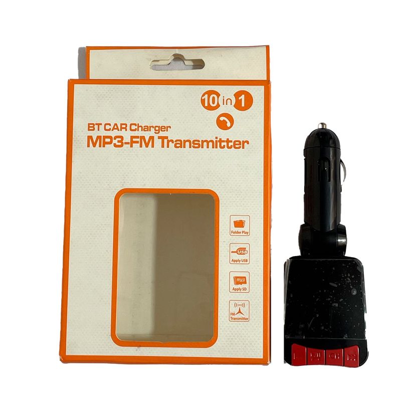 GENERICO - Car Mp3 10 En 1 Bt Fm Modulador
