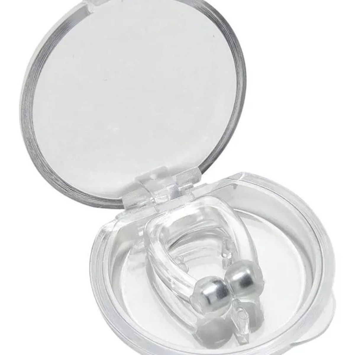 GENERICO - Clip nasal anti ronquido silicona magnética apnea del sueño