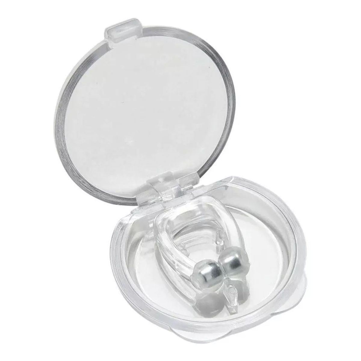 GENERICO - Clip nasal anti ronquido silicona magnética apnea del sueño