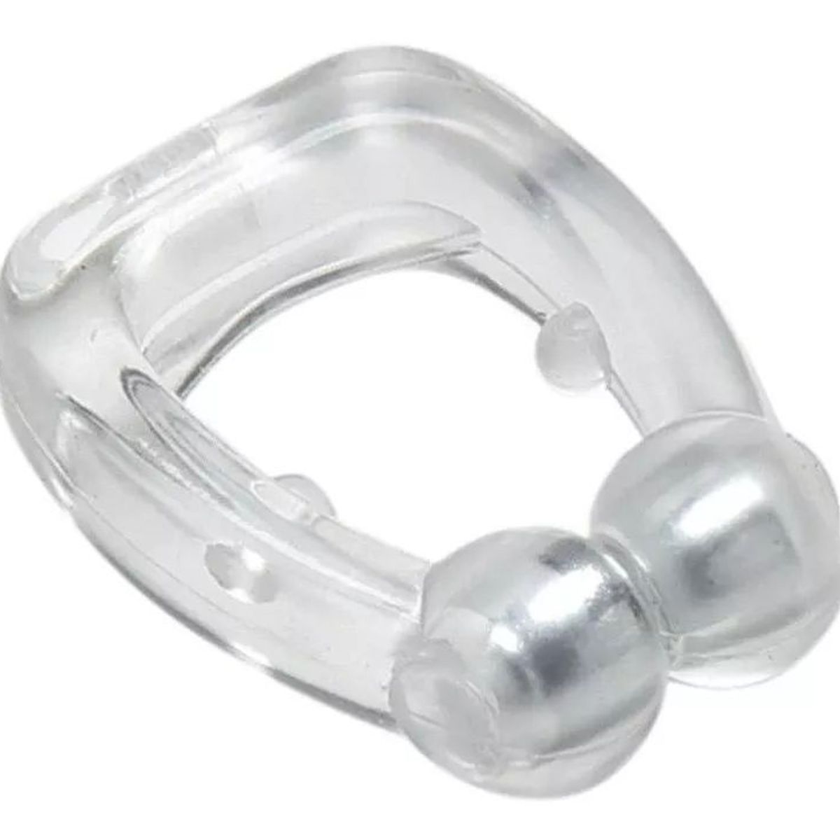 GENERICO - Clip nasal anti ronquido silicona magnética apnea del sueño