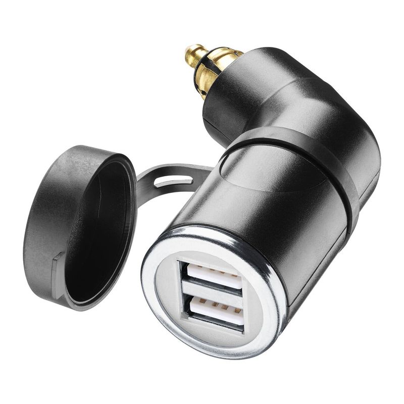 INTERPHONE - CONECTOR ADAPTADOR DIN DOBLE USB