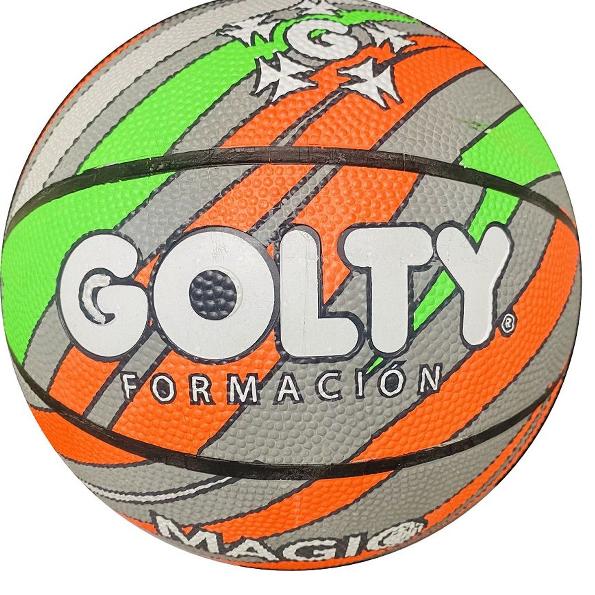 GOLTY - Balon De Baloncesto Golty Competicion Magic Naranja-Verde