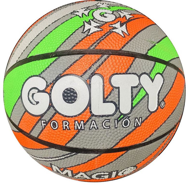 GOLTY - Balon De Baloncesto Golty Competicion Magic Naranja-Verde