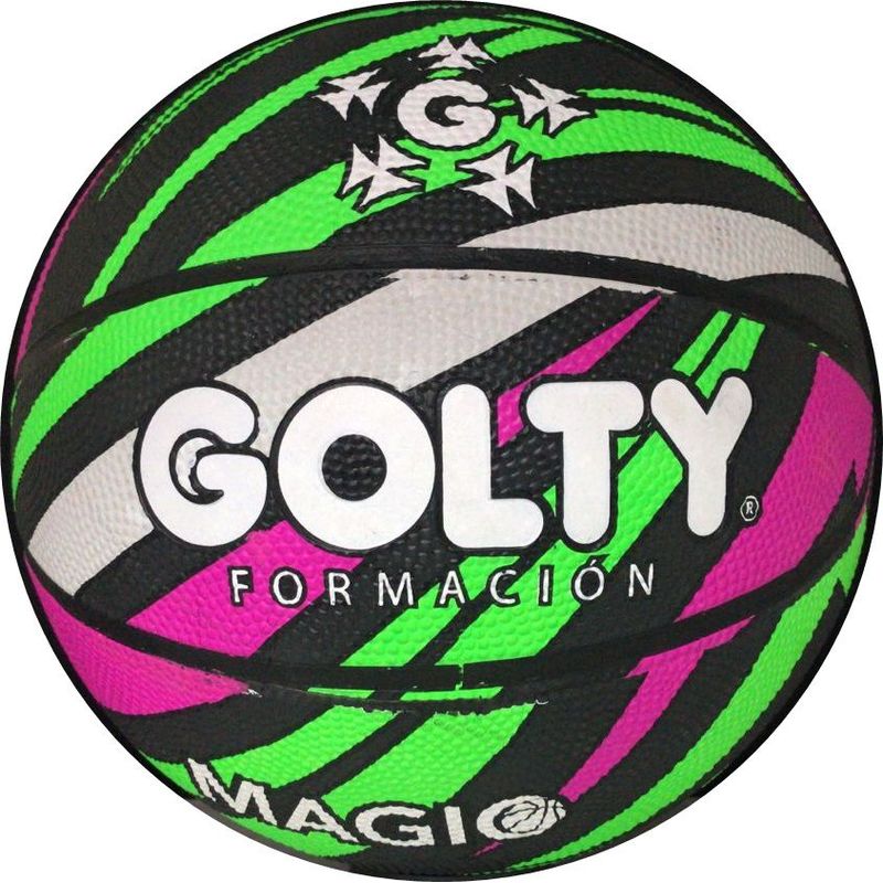 GOLTY - Balon De Baloncesto Golty Competicion Magic Verde Limon